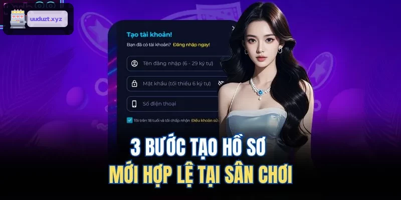 Quy trình tạo hồ sơ hợp lệ tại 88VIN