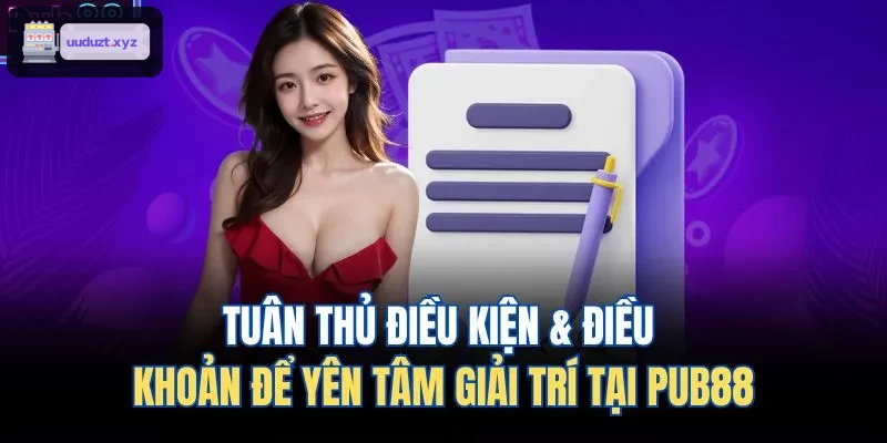 Tuân thủ điều kiện & điều khoản để yên tâm giải trí tại 88VIN